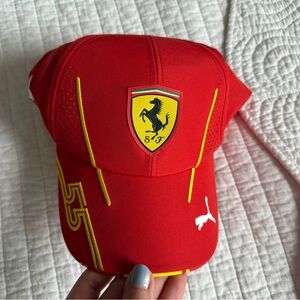 Ferrari Carlos Sainz Cap with Puma Logo